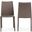 Baxton Studio Rockford Modern And Contemporary Taupe Bonded Leather Upholstered Dining Chair (Set Of 2) ALC-1025-Taupe