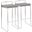 Fuji Grey Stacker Barstool Set Of 2