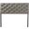 Baxton Studio Viviana Modern And Contemporary Grey Fabric Upholstered Button-Tufted Queen Size Headboard