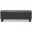 Baxton Studio Hannah Modern And Contemporary Dark Grey Fabric Upholstered Button-Tufting Storage Ottoman Bench