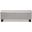 Baxton Studio Hannah Modern And Contemporary Grayish Beige Fabric Upholstered Button-Tufting Storage Ottoman Bench