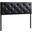 Baxton Studio Baltimore Modern And Contemporary King Black Faux Leather Upholstered Headboard