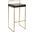 Fuji Gold And Black Bar Stool Set of 2