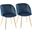 Luna Blue Fran Dining Chair Set Of 2