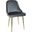 Marcel Blue And Gold Dining Chair Set of 2