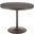 Dakota Dining Table in Antique Metal and Espresso Wood-Pressed Grain Bamboo
