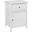 G1417 Drawer and Door Nightstand (White)