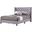 G1904 Light Gray Upholstered Bed (Full)