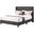 G1906 Ash Black Upholstered Bed (Full)