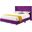G1921 Purple Upholstered Bed (Full)