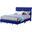 G1943 Cobalt Blue Upholstered Bed (Full)