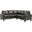 G463 Sectional (Black)