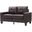 Newbury Modular Loveseat (Cappuccino)