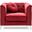 Pompano Chair In Burgundy