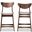 Latina Light Grey Faux Leather Upholstered 24 Inches Counter Stools Set Of 2