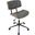 Lombardi Walnut And Gray Adjustable Office Chair