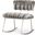 A La Carte Brushed Silver Rocker Chair KIA-BC834-MND-814