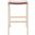 Aariz Rectangle Barstool in Cognac