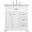 Aaron 32 Inch Single Bathroom Vanity In White