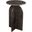 Abbey Round Accent Table In Brown