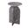 Abbey Round Accent Table In Gray