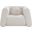 Abbington Boucle Fabric Chair In Cream