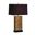 Abbington Lamp In Gold and Brown