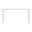 Abby 55 Inch Desk In Matte White