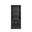 Abby Wood Lower Doors Bookcase In Black