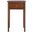 Abel Filbert Brown End Table with Storage Drawer