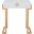 Abele Side Table In White