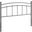 Abigail Queen Metal Headboard In Gray
