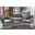 Aboka 4Pc Living Set in Grey