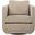 Abound Porcelain Swivel Chair In White