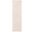 Abstract 2'-3" x 12' Area Rug In Ivory and Beige