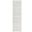 Abstract Geometric 2'-3" x 8' Area Rug In Grey and Ivory