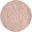 Abstract Hand Tufted Beige and Rust 6' x 6' Round Rugs