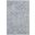 Abstract Hand Tufted Blue and Ivory 2'-3" x 4' Accent Rugs