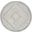 Abstract Hand Tufted Ivory and Blue 6' x 6' Round Rugs ABT345M-6R