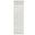 Abstract Oriental 2'-3" x 8' Area Rug In Grey and Ivory