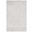 Abstract Oriental 3' x 5' Area Rug In Grey and Ivory
