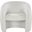Acadia Boucle Fabric Accent Chair In Cream