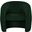 Acadia Boucle Fabric Accent Chair In Green