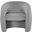 Acadia Boucle Fabric Accent Chair In Grey