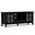 Acadian Solid Wood 60 Inch TV Media Stand In Black