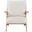Lennox Accent Chair In Cream