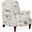 Accent Recliners Manual Reclining Chair Bird Script Recliner