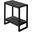 Accent Table In Black Reclaimed Wood Look I 2862