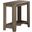 Accent Table In Dark Taupe