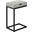 Accent Table In Grey Reclaimed Wood Look With Black Drawer